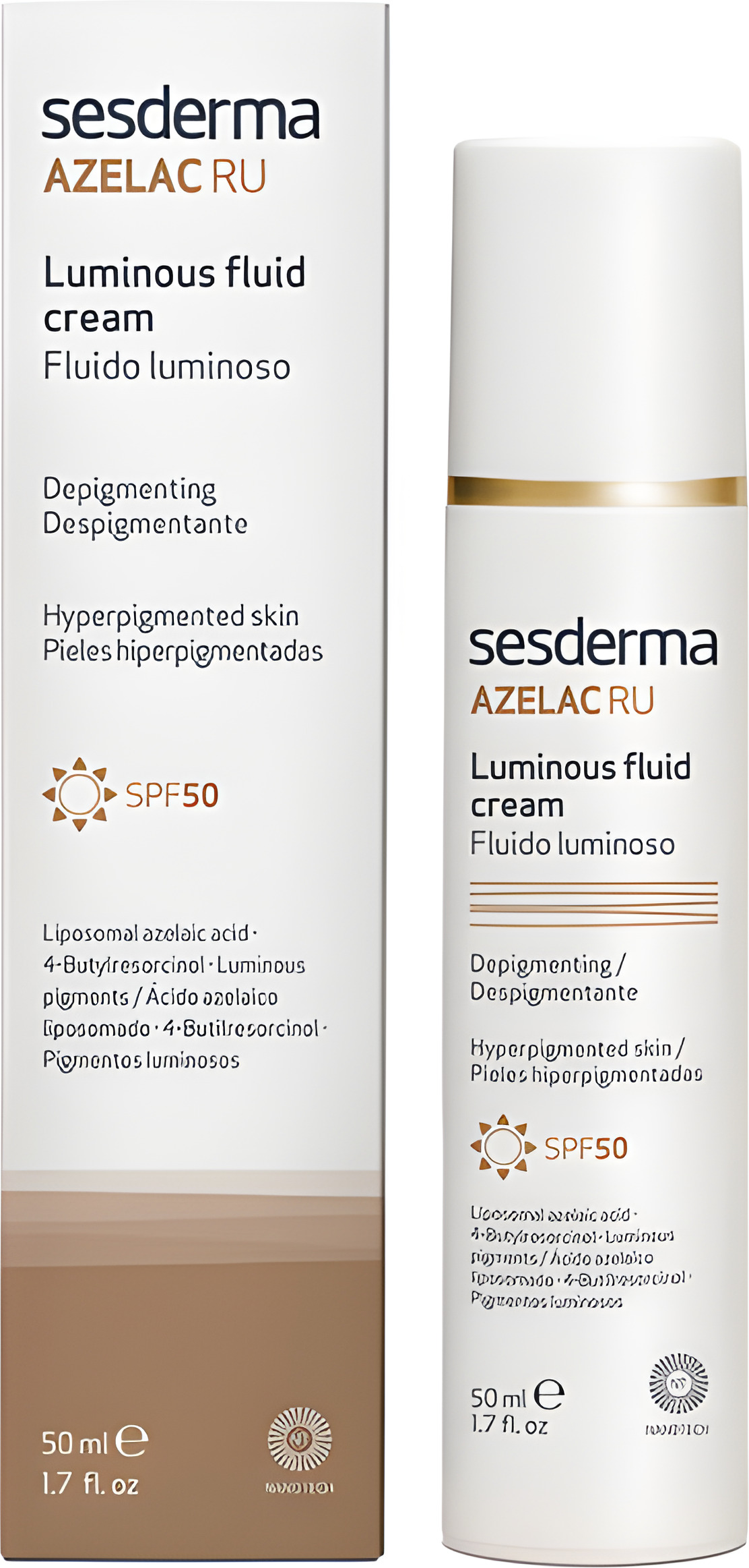 Azelac Ru Luminous Fluid Cream Spf