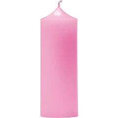 Свеча декоративная гладкая 170х60 (розовая)