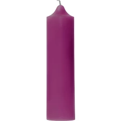 Свеча декоративная гладкая 150х38 (пурпур)