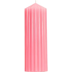 Свеча декоративная 210х70 (розовая)