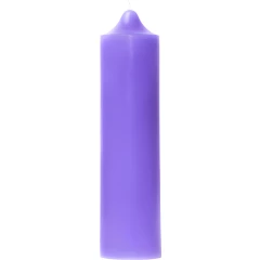 Свеча декоративная гладкая 150х38 (фиолетовая)