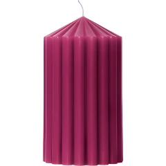 Свеча декоративная 130х70 (пурпур)
