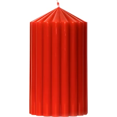 Свеча декоративная 130х70 (красная)