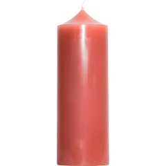 Свеча декоративная гладкая 170х60 (коралловая)