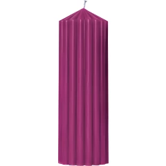 Свеча декоративная 210х70 (пурпур)