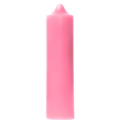Свеча декоративная гладкая 150х38 (розовая)