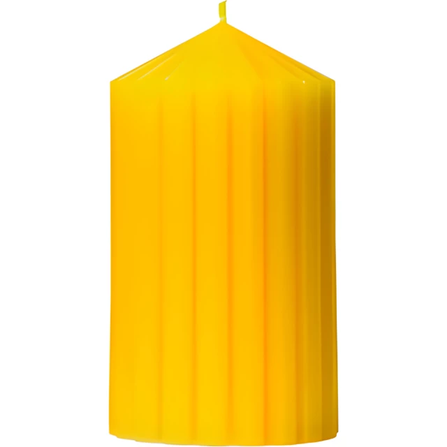 Свеча декоративная 130х70 (шафран)