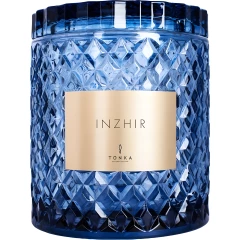 Парфюмированная свеча Inzhir стакан синий 2000мл