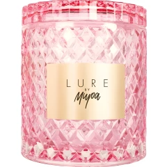Свеча аромат LURE by Mira стакан розовый 2000мл