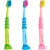 Зубная щетка детская с гуммированной ручкой (цвет в асс.)