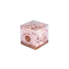 Резинки широкие из натурального шелка, цвет розовая пудра