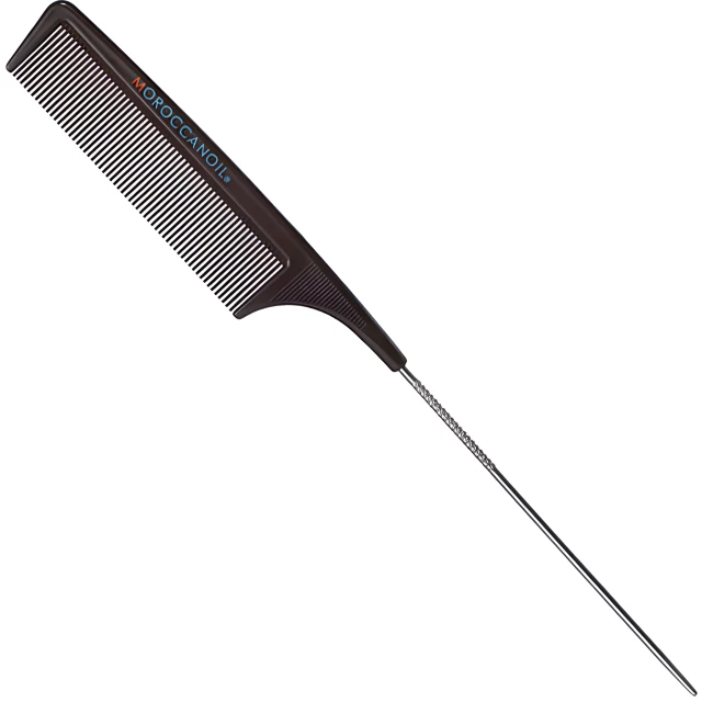 Расческа карбоновая с металлической ручкой CC-T