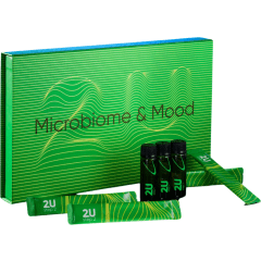 Microbiome&Mood БАД для восстановления микробиома кишечника 14 флаконов и 14 стиков