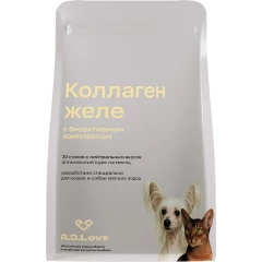 Коллаген-желе с биоактивным комплексом, для кошек и собак мелких пород