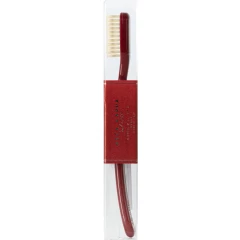Зубная щетка с нейлоновой щетиной средней жесткости (цвет Venetian Red)