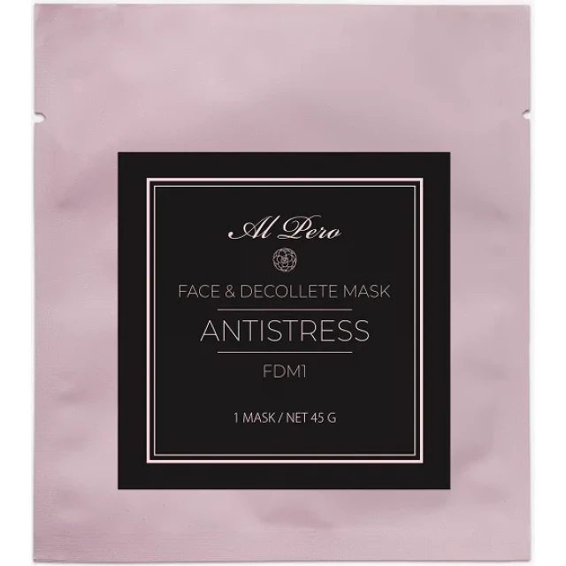 Маска для лица и зоны декольте с антистресс-эффектом