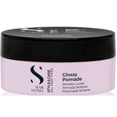 Помада для волос, придающая блеск, сильной фиксации Glossy Pomad