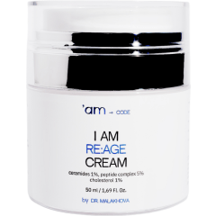 Питательный крем с омолаживающим эффектом, обогащенный пептидами и церамидами I Am