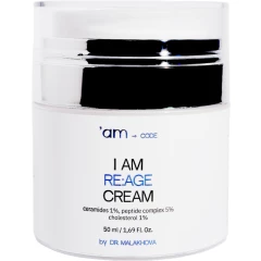 Питательный крем с омолаживающим эффектом, обогащенный пептидами и церамидами I Am
