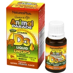 Витамин D3 в каплях для детей с апельсиновым вкусом
