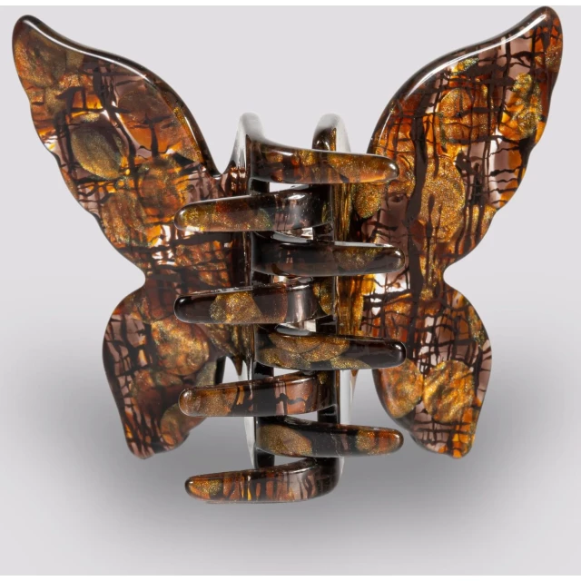 Краб для волос "Бабочка эфир" - изображение 2