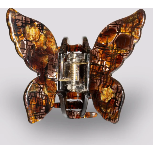 Краб для волос "Бабочка эфир" - изображение 3