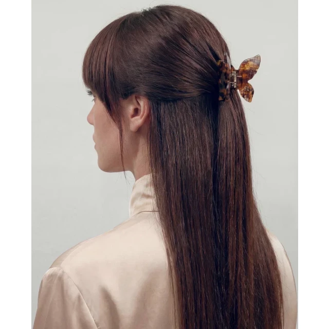 Краб для волос "Бабочка эфир" - изображение 5