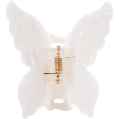 Краб для волос "Белая бабочка"