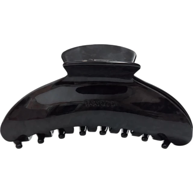 Краб для волос "Черный нефрит"