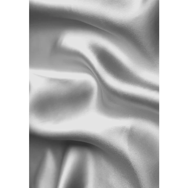Шелковая наволочка для сна серебро - изображение 2