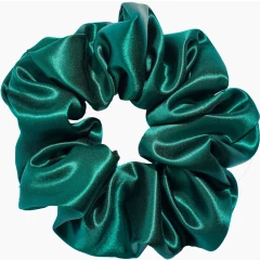 Шелковая резинка для волос Emerald L
