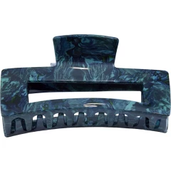 Заколка-краб для волос "Нефрит"