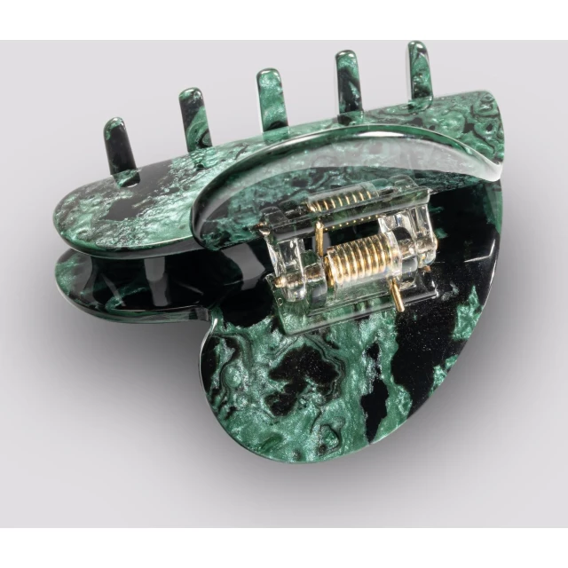 Заколка-краб для волос "Сердце аксис" - изображение 2