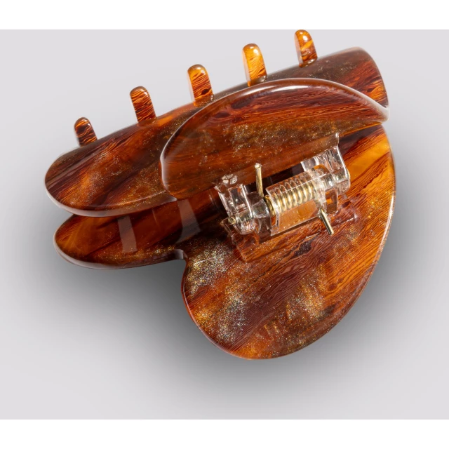 Заколка-краб для волос "Сердце эликсир" - изображение 2