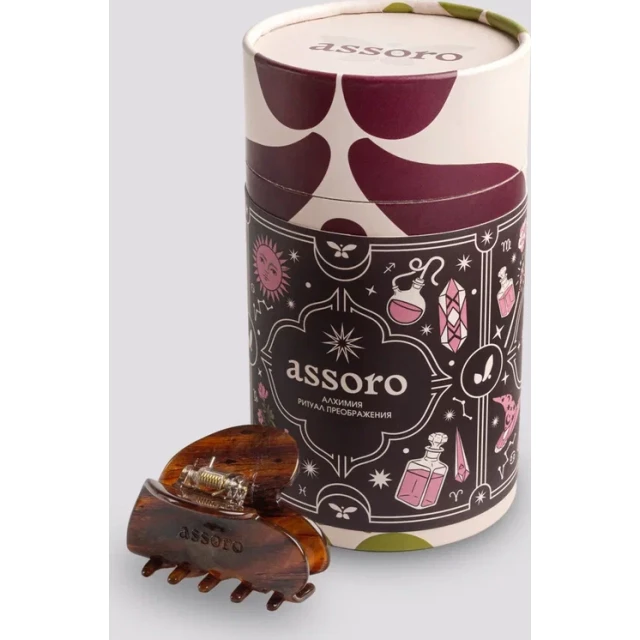 Заколка-краб для волос "Сердце эликсир" - изображение 4