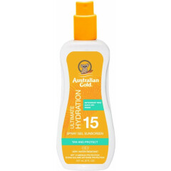 Водостойкий солнцезащитный спрей-гель SPF15