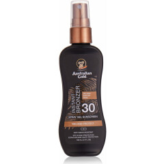 Водостойкий спрей-гель с мгновенным бронзированием на основе карамели SPF30, дорожный формат