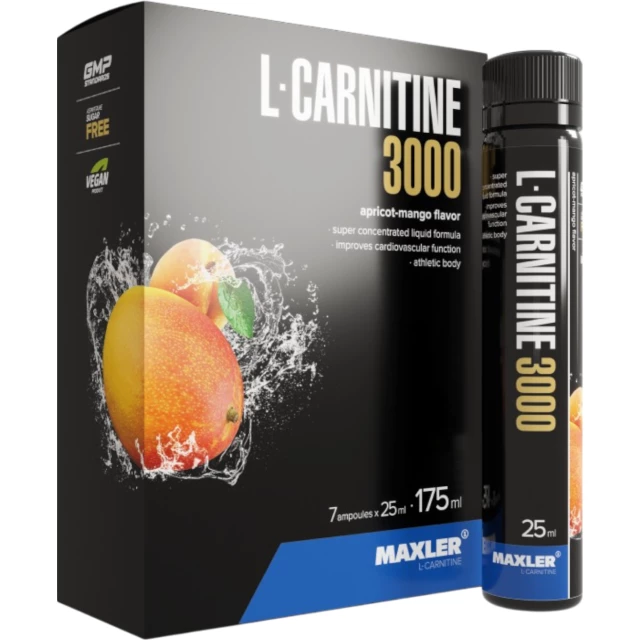 Жидкий Л-Карнитин 3000мг в шотах "Абрикос-манго" 7*25 мл - изображение 2