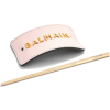 Заколка для волос розовая с логотипом Balmain