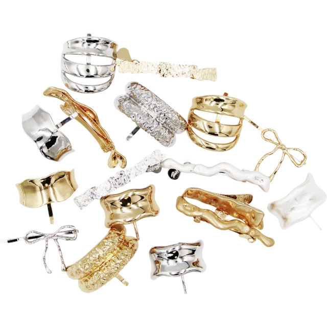 Заколка-невидимка "Мусуби", серебро - изображение 3