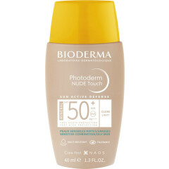Photoderm Cолнцезащитный флюид с тоном, минеральные фильтры SPF50+ светлый оттенок