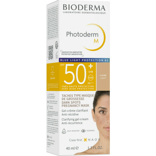 Photoderm Солнцезащитный крем-гель M SPF50+ светлый оттенок - изображение 4