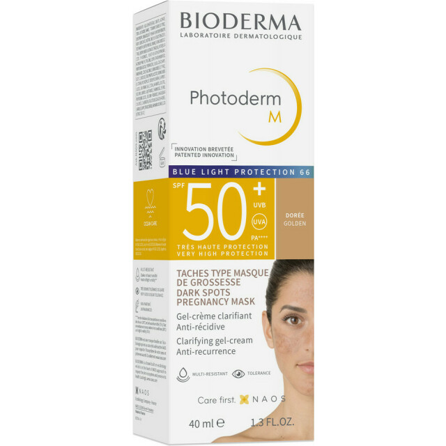 Photoderm Солнцезащитный крем-гель M SPF50+ темный оттенок - изображение 3