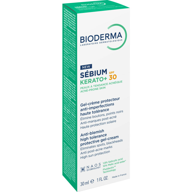 Sebium Kerato+ SPF30 солнцезащитный гель-крем против несовершенств кожи - изображение 3