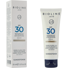 Флюид для лица с кремовой текстурой SPF30