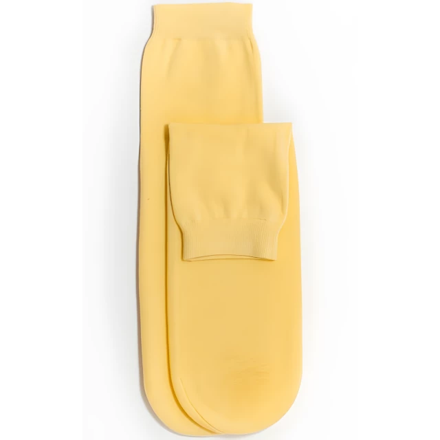 СПА носочки для ухода за кожей ног (желтые)