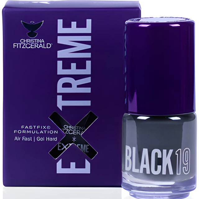 EXTREME Лак для ногтей - BLACK 19