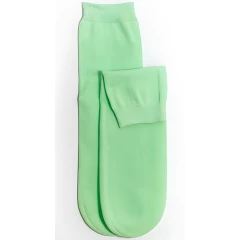 СПА носочки для ухода за кожей ног (зеленые)