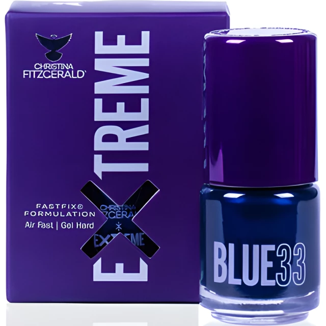 EXTREME Лак для ногтей - BLUE 33
