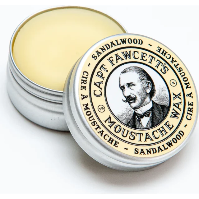 Воск для усов Sandalwood Captain Fawcett - изображение 2